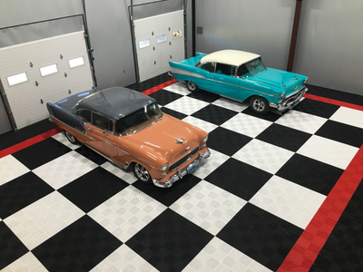 Swisstrax Pro Series Tile Garage Flooring Ribtrax Smooth 24 Tile Pack - Special Colors