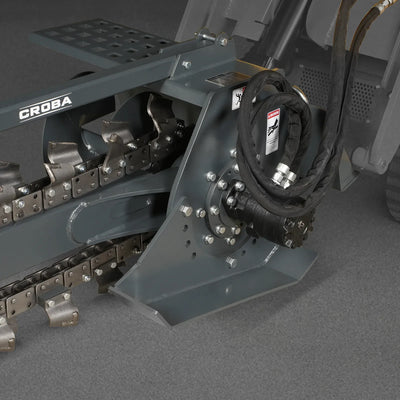 MechMaxx 20" Cutting Depth Trencher Attachment for Mini Skid Steer