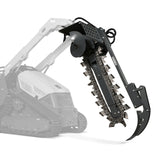 MechMaxx 20" Cutting Depth Trencher Attachment for Mini Skid Steer