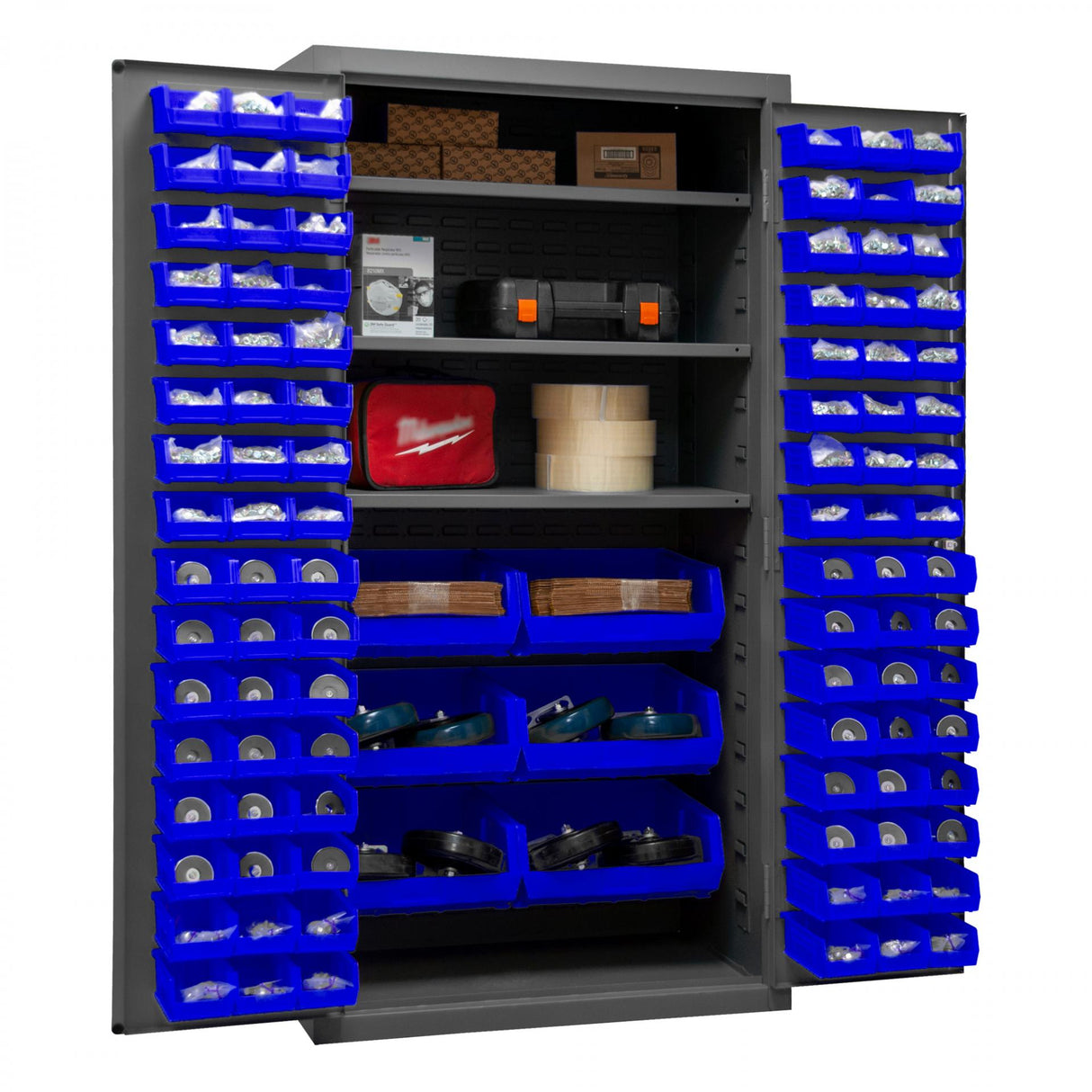 Durham 2501-BDLP-102-3S-5295 Bin Storage Cabinet