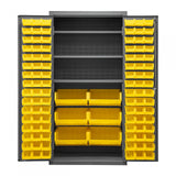 Durham 2501-BDLP-102-3S-95 Bin Storage Cabinet