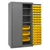 Durham 2501-BDLP-102-3S-95 Bin Storage Cabinet