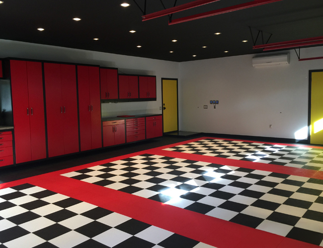 Swisstrax Pro Series Tile Garage Flooring Ribtrax 24 Tile Pack - Special Colors