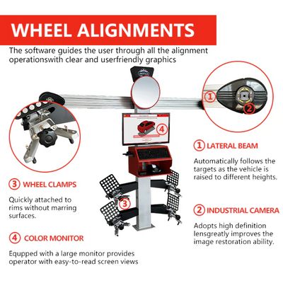 Katool KT-AV533 3D Wheel Alignment Machine for Auto Repair Shops