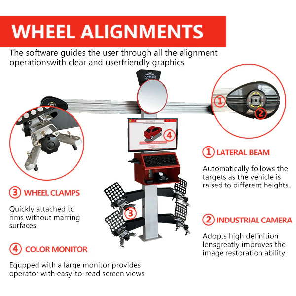 Katool KT-AV533 3D Wheel Alignment Machine for Auto Repair Shops