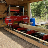 MechMaxx 32" Portable Sawmill with KOHLER CH440 429cc Engine, 26.5" Board Width, 13' Track Length, Model SM-32