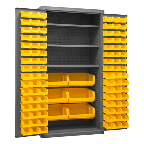 Durham 3501-BDLP-102-3S-95 Bin Storage Cabinet
