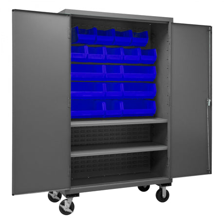 Durham 3502M-BLP-18-2S-5295 Bin Storage Cabinet