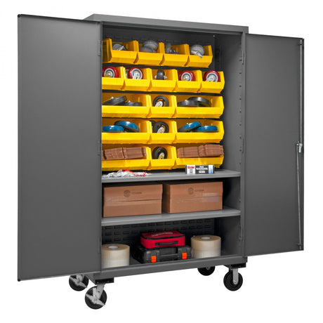 Durham 3502M-BLP-18-2S-95 Bin Storage Cabinet