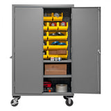 Durham 3502M-BLP-18-2S-95 Bin Storage Cabinet
