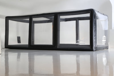 CarCapsule 14 ft ShowCase Indoor Black Cover - CCSH14