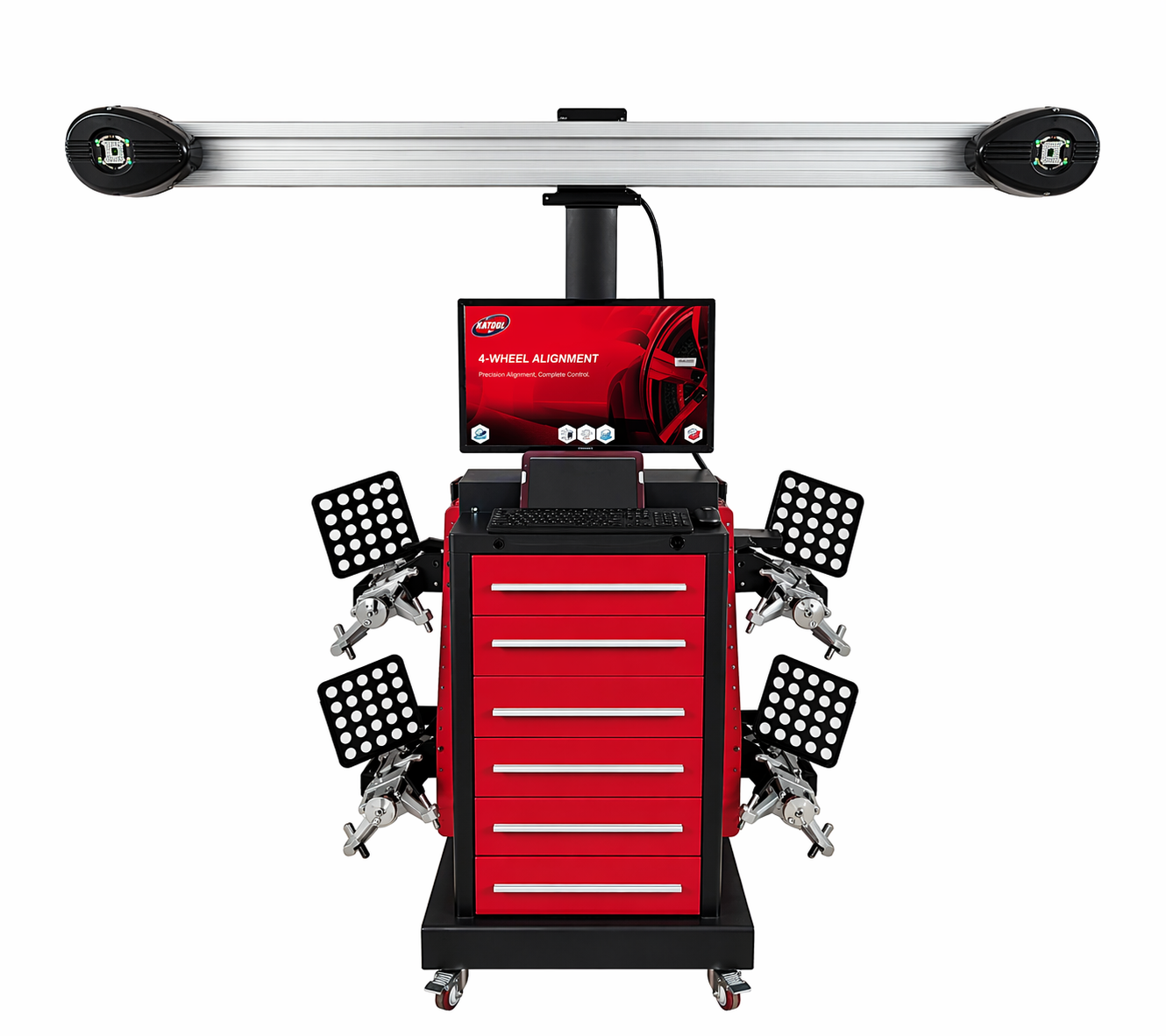 Katool AV651 3D Wheel Alignment Machine for 2-Post and Scissor Lifts