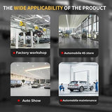 Katool KT-AM120SD 12,000 lb 2-Post Car Lift with Symmetric Arms