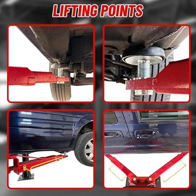 Katool KT-AM120SD 12,000 lb 2-Post Car Lift with Symmetric Arms