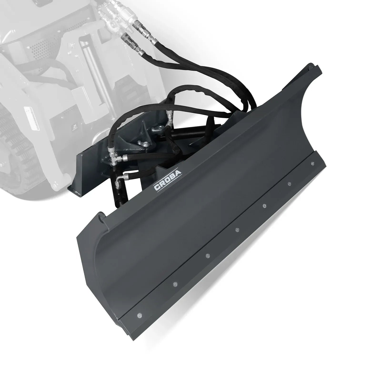 MechMaxx 57" Hydraulic Dozer Blade Attachment for Mini Skid Steer