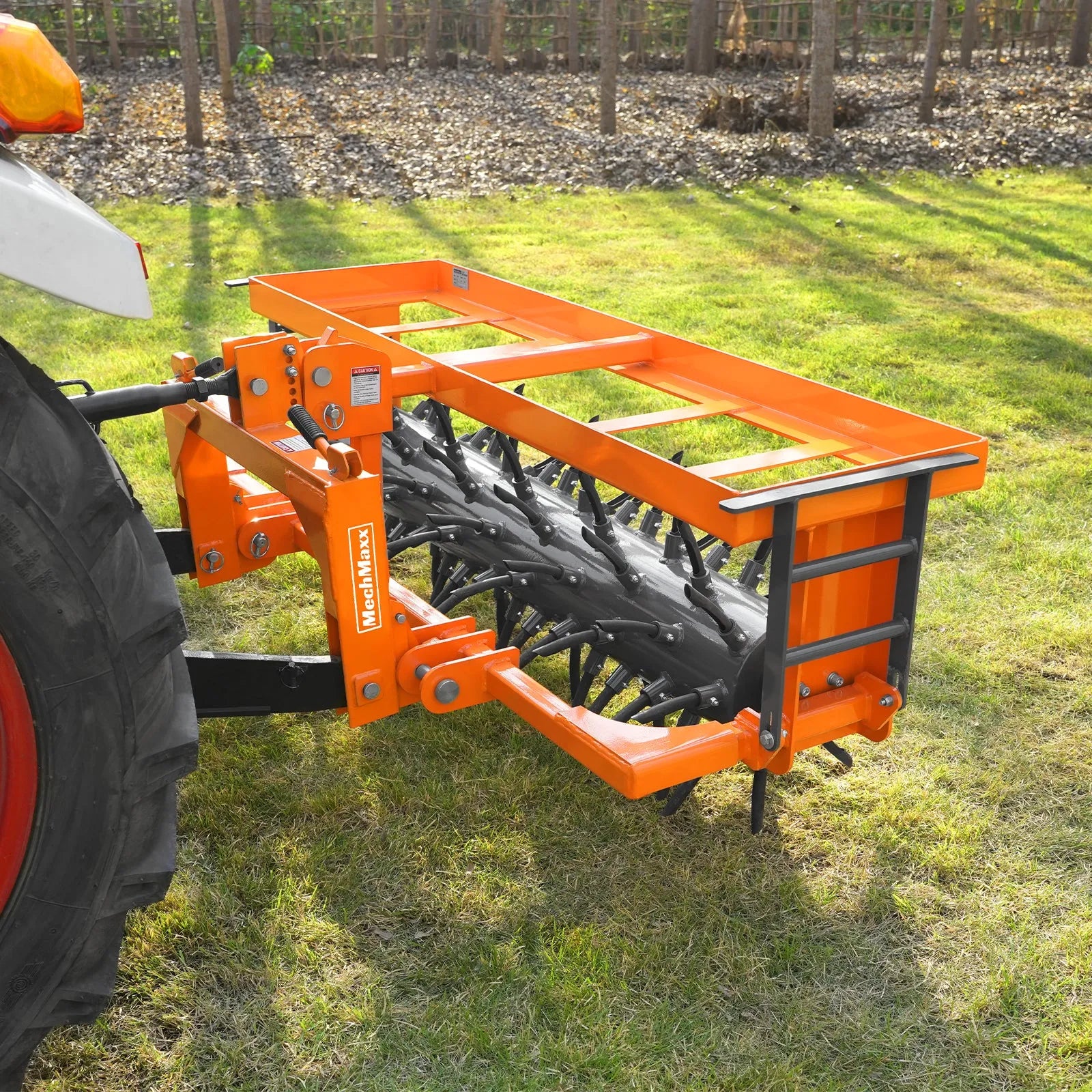 MechMaxx 50" 3-Point Drum Plug Aerator for Category 1 & 2 Tractors, Model DLA50