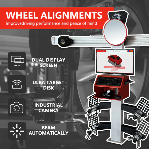 Katool KT-AV533 3D Wheel Alignment Machine for Auto Repair Shops