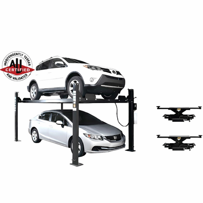 Atlas APEX8 ALI Certified 8,000 lb 4-Post Lift with Dual RJ35 Sliding Bridge Jacks Combo