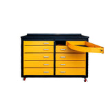 Chery Industrial 6ft Heavy Duty Mobile Workbench with 10 Drawers - WW000196