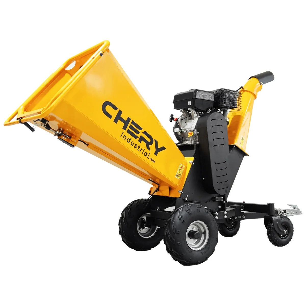 Chery Industrial 6" 15 HP 420cc Gas Powered Wood Chipper - YONWCDRGS350PRO