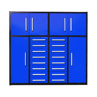 Chery Industrial 7ft Garage Storage Cabinet with 16 Drawers - WW000201