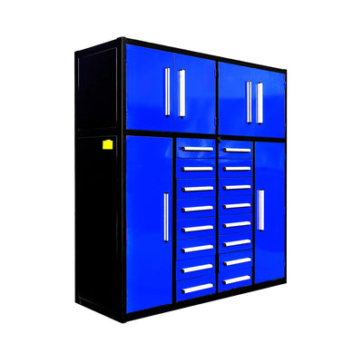 Chery Industrial 7ft Garage Storage Cabinet with 16 Drawers - WW000201