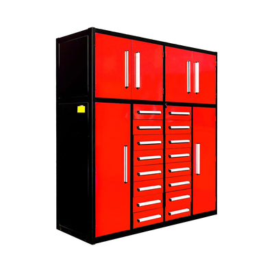 Chery Industrial 7ft Garage Storage Cabinet with 16 Drawers - WW000201