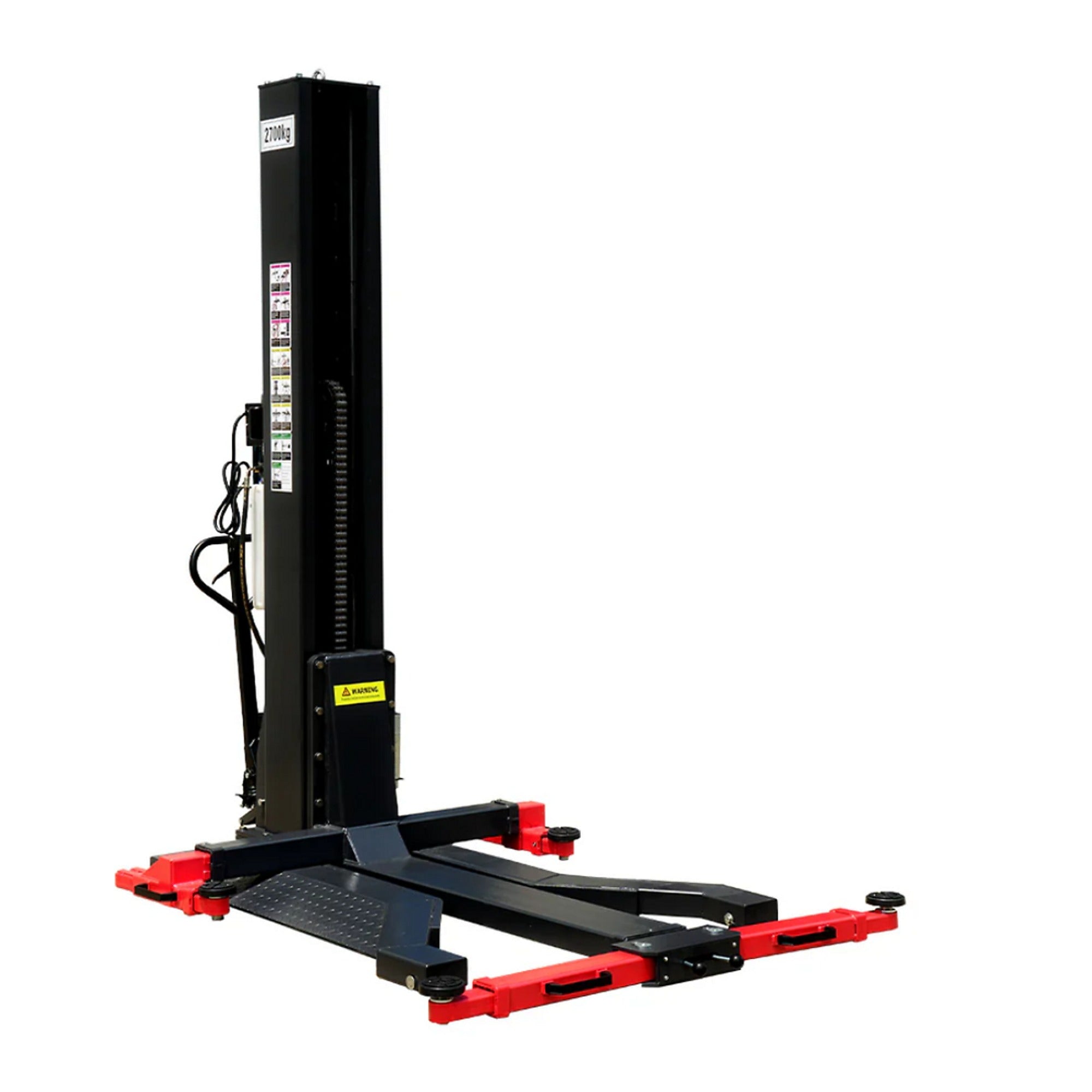 Katool KT-SPL700 6,600 lb Portable 2-Post Platform Parking Lift for Home Storage