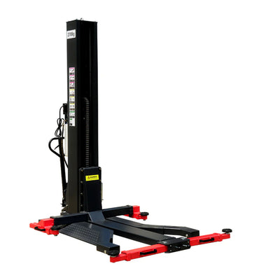 Katool KT-SPL700 6,600 lb Portable 2-Post Platform Parking Lift for Home Storage