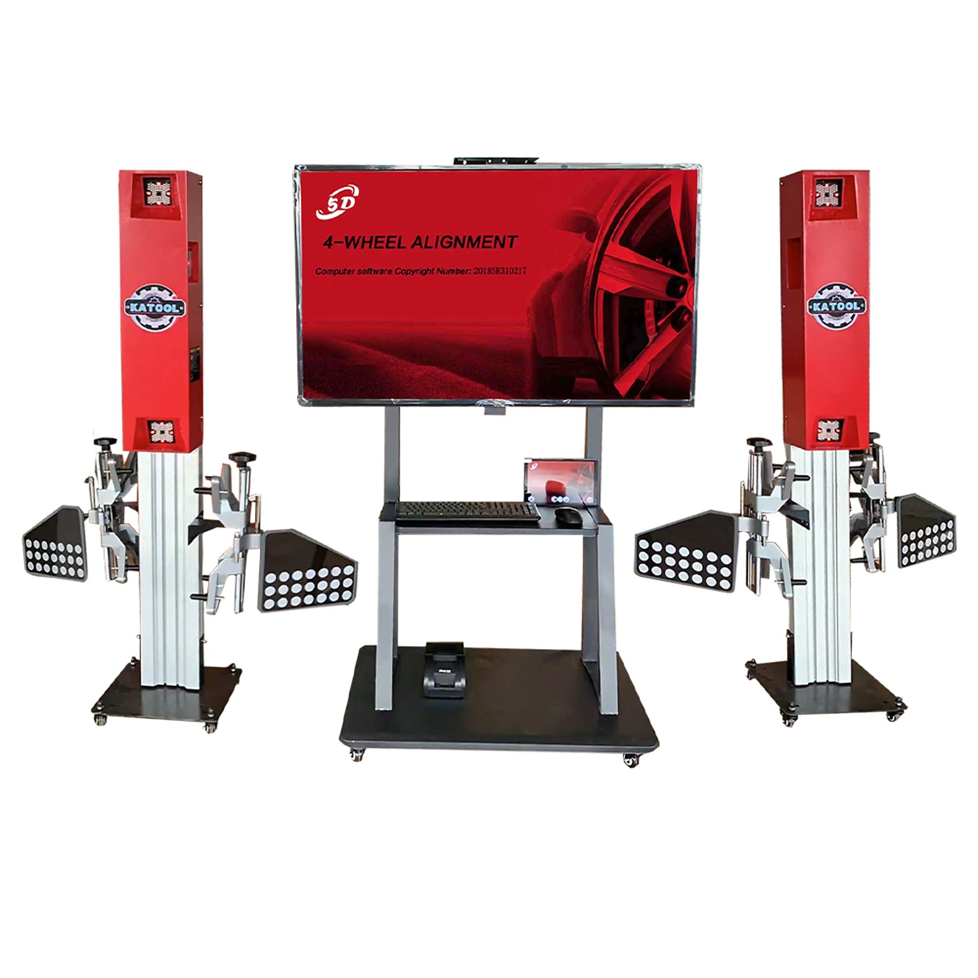 Katool KT-5DA 3D Wheel Aligner with 5D Measurement Technology