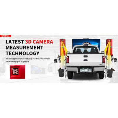 Katool KT-5DA 3D Wheel Aligner with 5D Measurement Technology