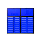 Chery Industrial 7ft Garage Storage Cabinet (32 Drawers & 2 Cabinets) - WW000210