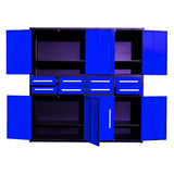 Chery Industrial 7ft Garage Storage Cabinet (8 Drawers & 4 Cabinets) - WW000213