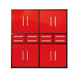 Chery Industrial 7ft Garage Storage Cabinet (8 Drawers & 4 Cabinets) - WW000213
