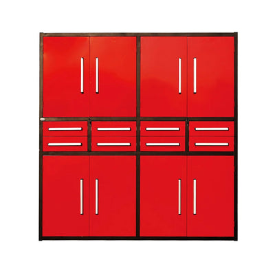 Chery Industrial 7ft Garage Storage Cabinet (8 Drawers & 4 Cabinets) - WW000213