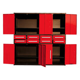 Chery Industrial 7ft Garage Storage Cabinet (8 Drawers & 4 Cabinets) - WW000213
