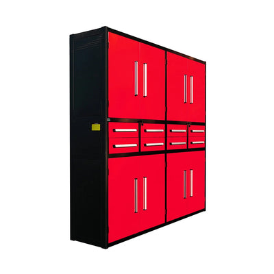 Chery Industrial 7ft Garage Storage Cabinet (8 Drawers & 4 Cabinets) - WW000213