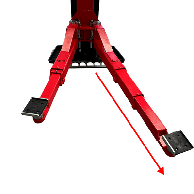 Katool KT-M150D 15,000 lb Heavy-Duty 2-Post Car Lift for Trucks and SUVs