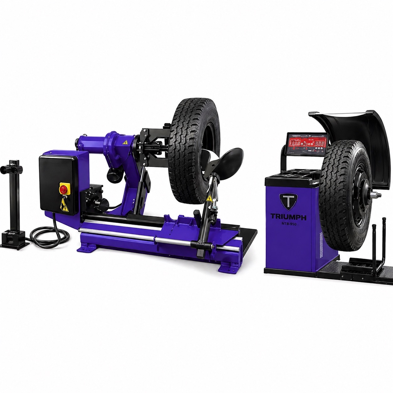 Triumph NTC-650 Tire Changer and NTB-1200 Wheel Balancer Combo