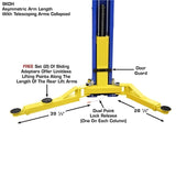 Atlas 9KOHX 9,000 lb Overhead 2-Post Lift