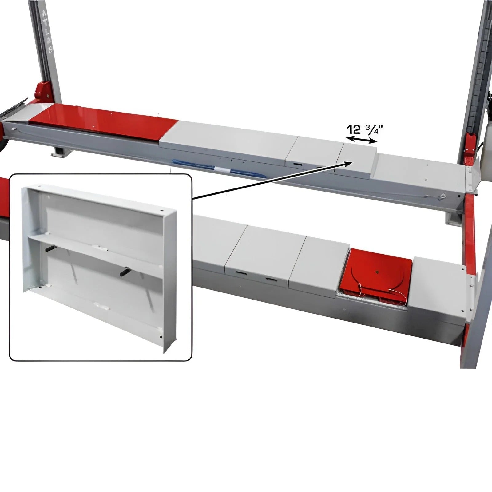 Atlas Platinum Bolt-On Alignment Kit with Slip Plates and Turntables for 4-Post Lifts