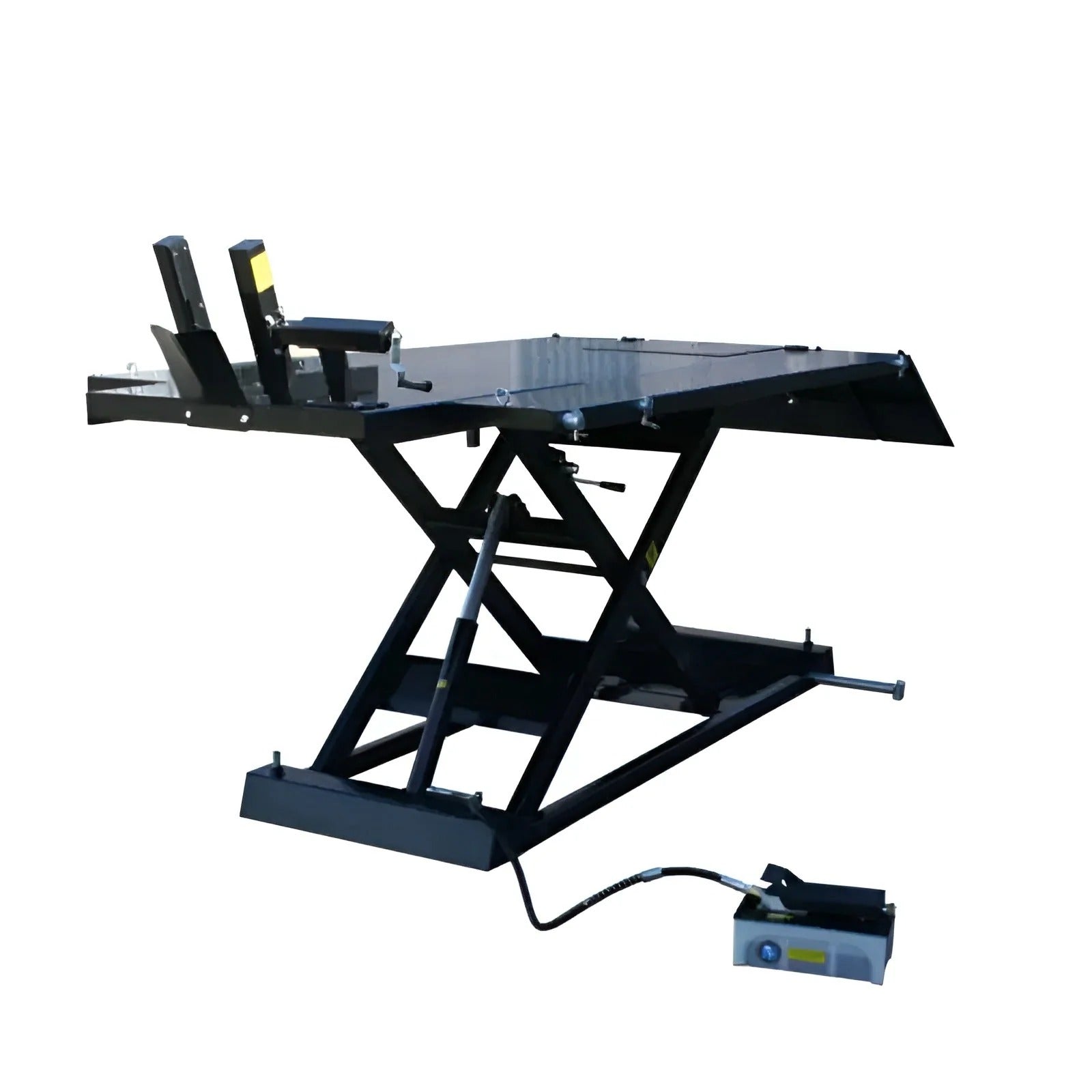 Atlas HI-RISE 1500 Motorcycle and ATV Lift with Air/Hydraulic System and 1,500 lb Capacity