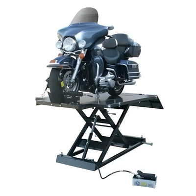 Atlas HI-RISE 1500 Motorcycle and ATV Lift with Air/Hydraulic System and 1,500 lb Capacity