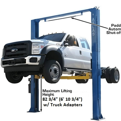 Atlas PV15PX 15,000 lb Heavy-Duty Overhead 2-Post Lift – Extra Tall & Wide Commercial Vehicle Lift