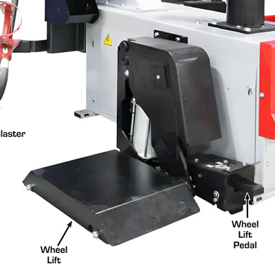 Atlas Platinum PTC500 Center Post Tire Changer and PWB90XL 3D Wheel Balancer Combo