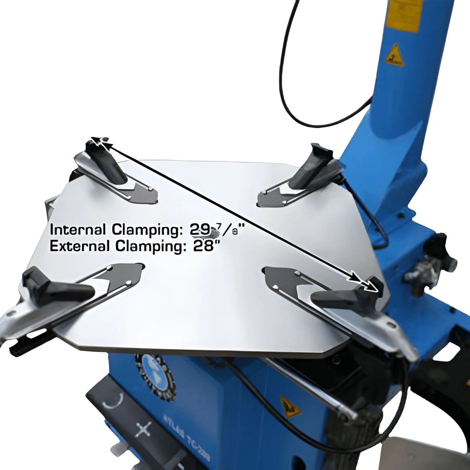 Atlas TC289 Tire Changer with Dual Assist Arm System for Low-Profile and Run-Flat Tires
