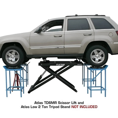 Atlas Alignment Wheel Stand and Turntable Package for 4-Wheel Alignment Setups