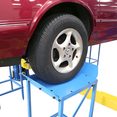 Atlas Alignment Wheel Stand and Turntable Package for 4-Wheel Alignment Setups