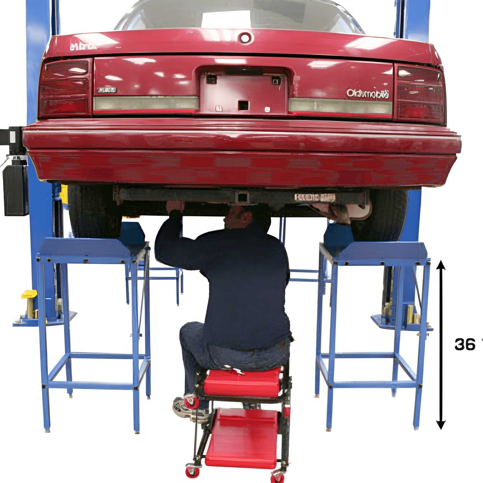 Atlas Alignment Wheel Stand and Turntable Package for 4-Wheel Alignment Setups