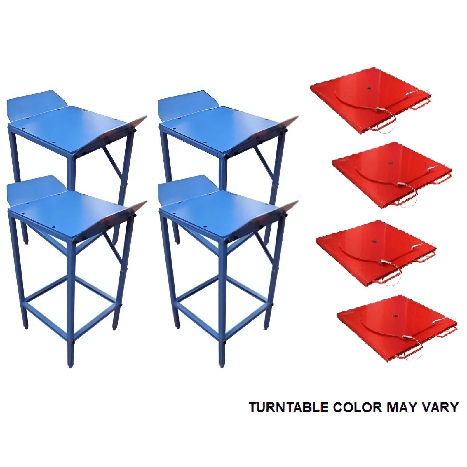 Atlas Alignment Wheel Stand and Turntable Package for 4-Wheel Alignment Setups